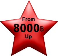 From 8000 Baht per month